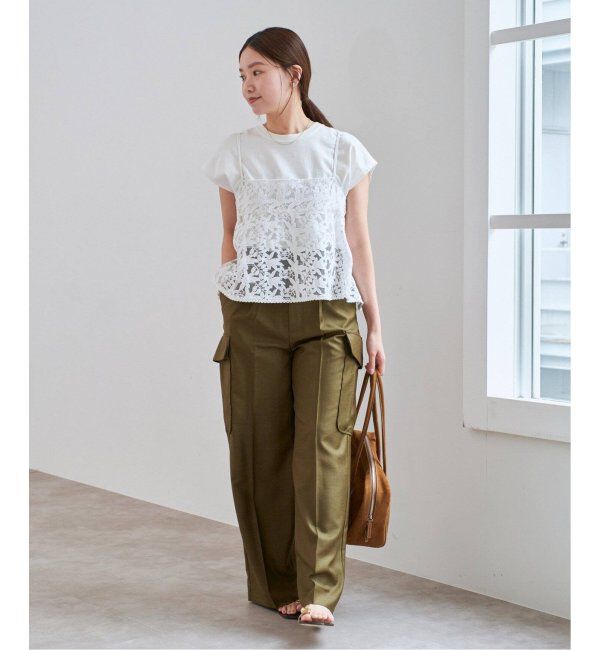 IENA「《追加5》ラウンドテールプルオーバー」|Tシャツ・カットソー|