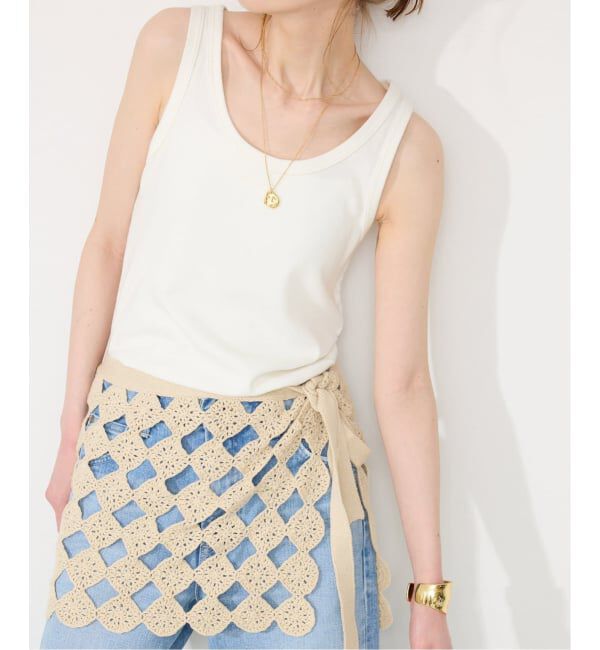 SLOBE IENA「《追加2》basic タンクトップ」|タンクトップ|