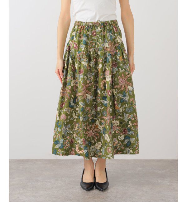 IENA LA BOUCLE「ULLA JOHNSON/ウラ ジョンソン rosen tie waist スカート PF250323」|スカート|