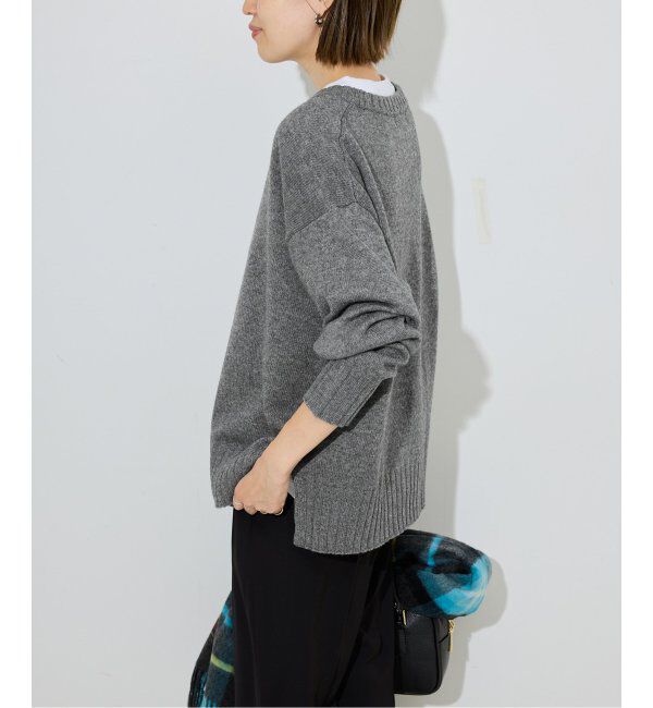 SLOBE IENA「刺しゅうロゴニット」|ニット・セーター|