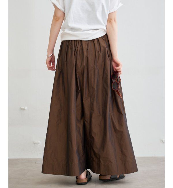 IENA「タフタイージーボリュームスカート」|スカート|