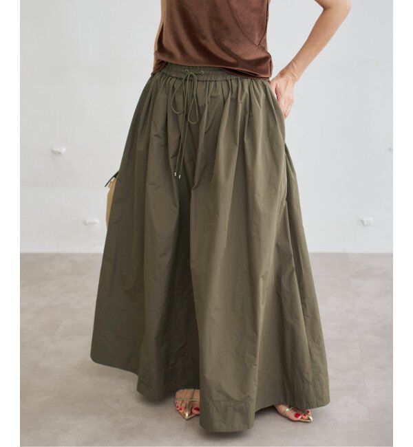 IENA「タフタイージーボリュームスカート」|スカート|