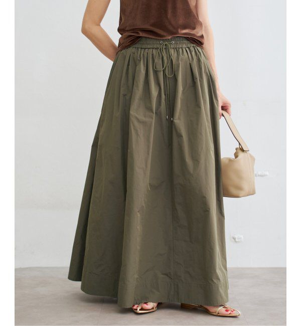 IENA「タフタイージーボリュームスカート」|スカート|