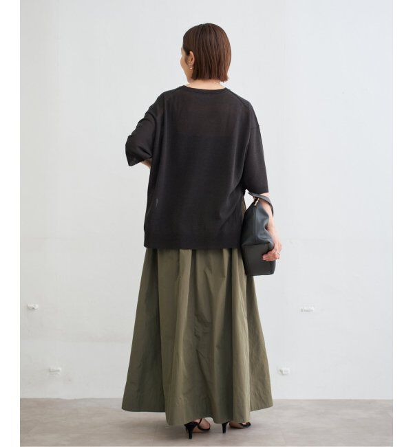 IENA「タフタイージーボリュームスカート」|スカート|