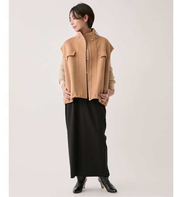 VERMEIL par iena「SLOWOOL Vネック プルオーバー」|ニット・セーター|