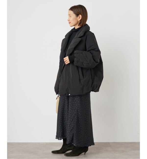 IENA「《追加》ARTIROSA 撥水テイラーコクーンダウン」|ダウン|