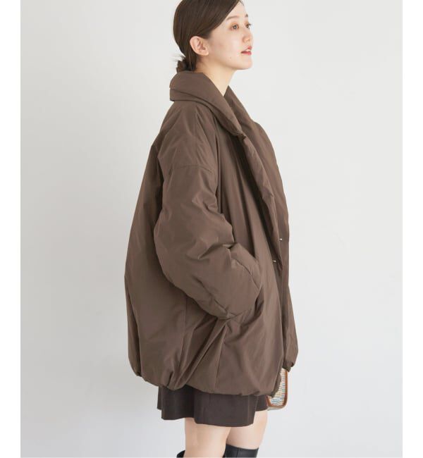 IENA「《追加》ARTIROSA 撥水テイラーコクーンダウン」|ダウン|