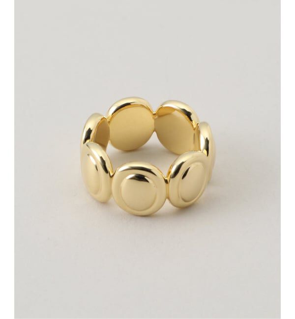 VERMEIL par iena「LIE STUDIO リエ スタジオ THE SASHA RING ゴールド」|リング|