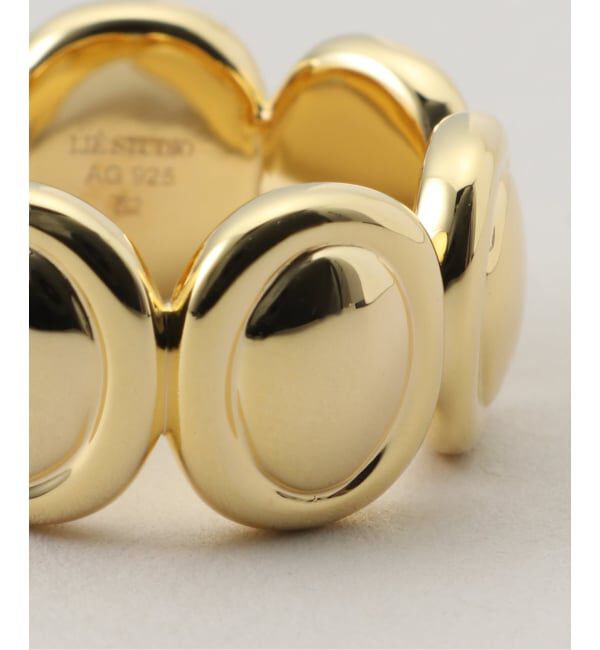 VERMEIL par iena「LIE STUDIO リエ スタジオ THE SASHA RING ゴールド」|リング|