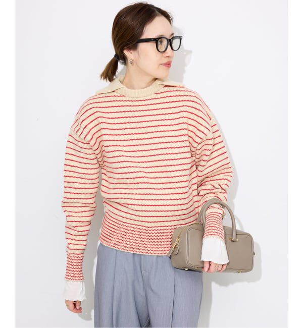 SLOBE IENA「L.L.Bean/エルエルビーン セーラーニット 5575-2131」|ニット・セーター|