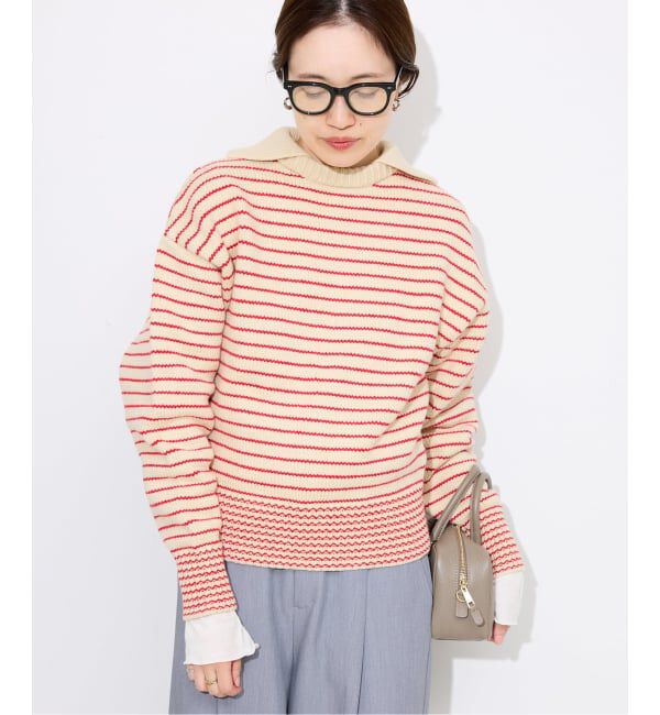 SLOBE IENA「L.L.Bean/エルエルビーン セーラーニット 5575-2131」|ニット・セーター|