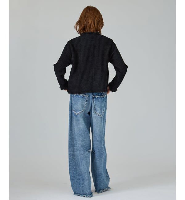 VERMEIL par iena「《予約》TWEED KNITジャケット カーディガン」|カーディガン|