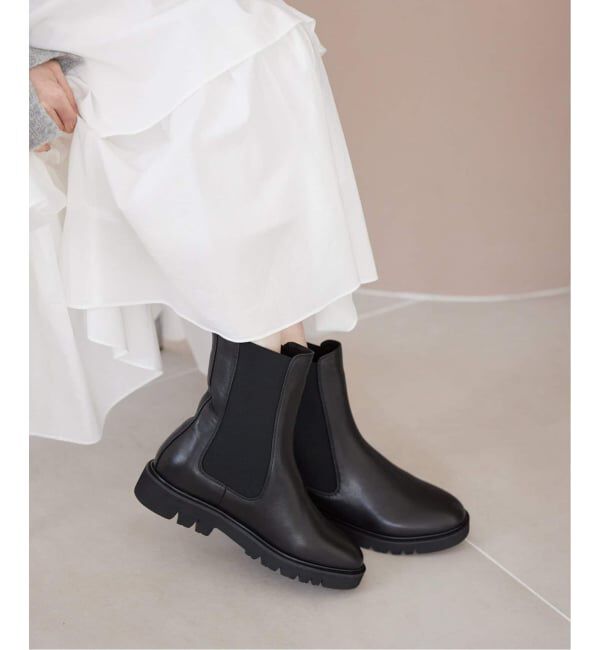 SLOBE IENA「《WEB限定/追加5予約》SLOBE IENA サイドゴアブーツ」|ショートブーツ|