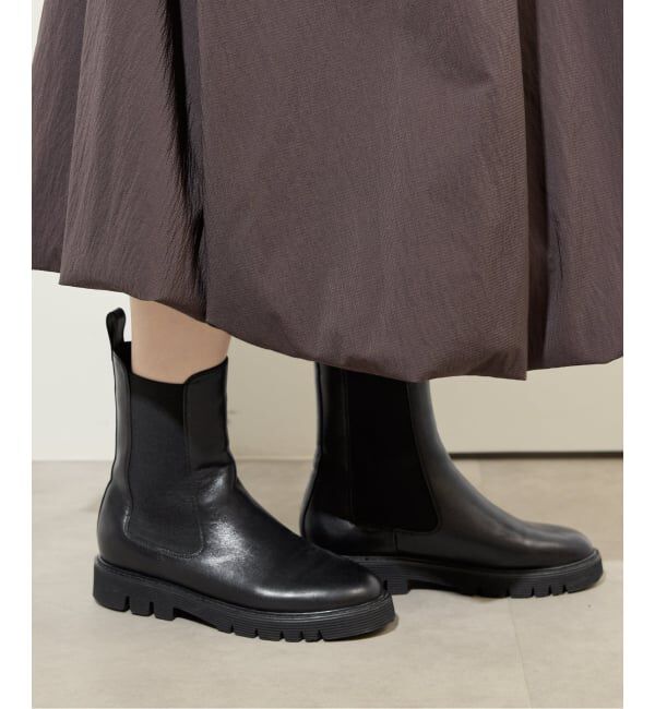 SLOBE IENA「《WEB限定/追加5予約》SLOBE IENA サイドゴアブーツ」|ショートブーツ|