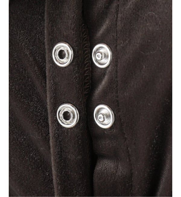 SLOBE IENA「《2枚セット》ベロアセットプルオーバー」|カーディガン|