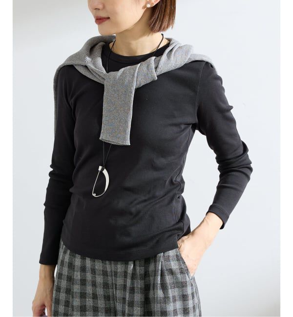 IENA「《予約》オーガニックフライスプルオーバー」|Tシャツ・カットソー|