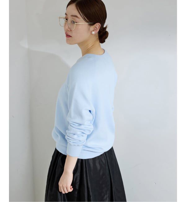 IENA「《追加2予約》スイビスムースプルオーバー」|ニット・セーター|