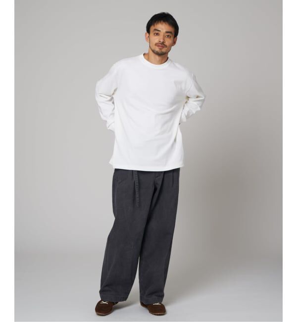 EDIFICE「LOOPWHEELER for LOWERCASE ツリテンジク ロングスリーブ」|Tシャツ・カットソー|