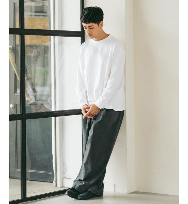 EDIFICE「LOOPWHEELER for LOWERCASE ツリテンジク ロングスリーブ」|Tシャツ・カットソー|