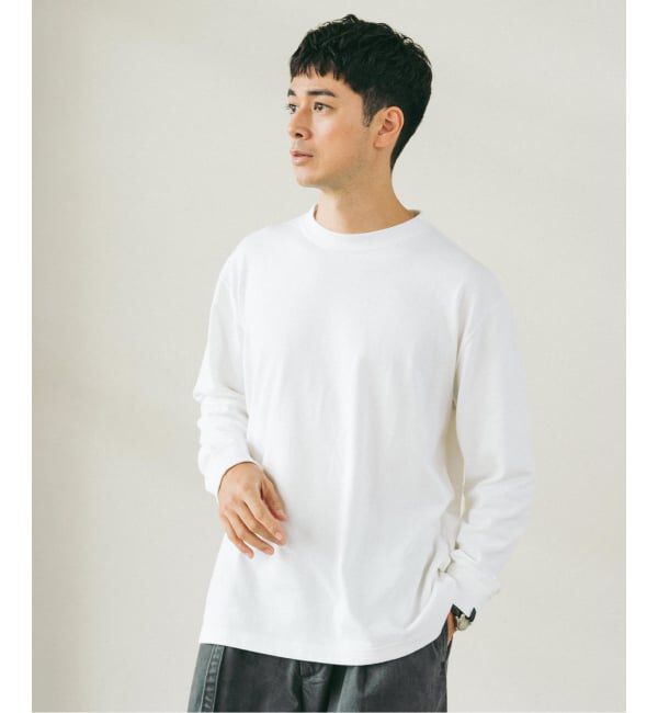 EDIFICE「LOOPWHEELER for LOWERCASE ツリテンジク ロングスリーブ」|Tシャツ・カットソー|