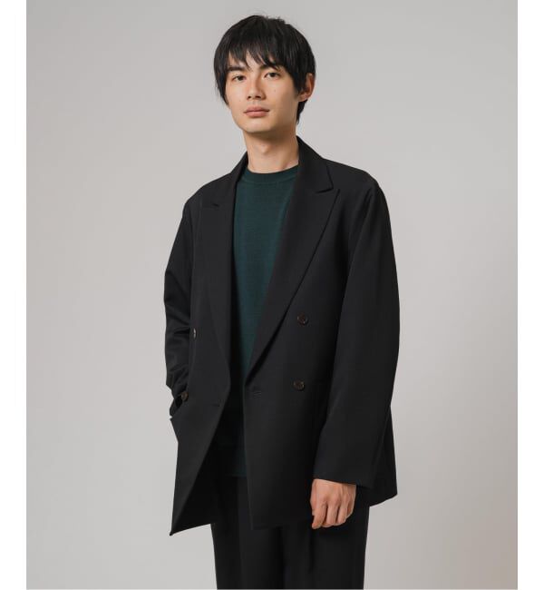 EDIFICE「VISTO ギャバ ダブル ジャケット【セットアップ着用可】」|テーラードジャケット|