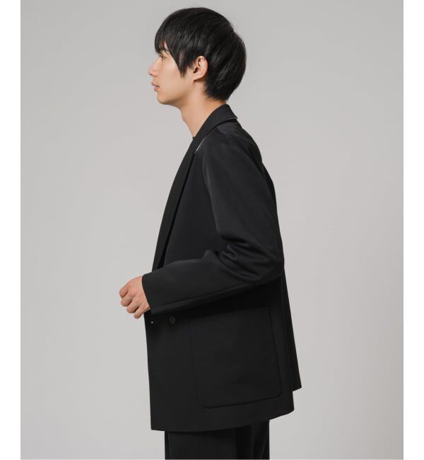 EDIFICE「VISTO ギャバ ダブル ジャケット【セットアップ着用可】」|テーラードジャケット|