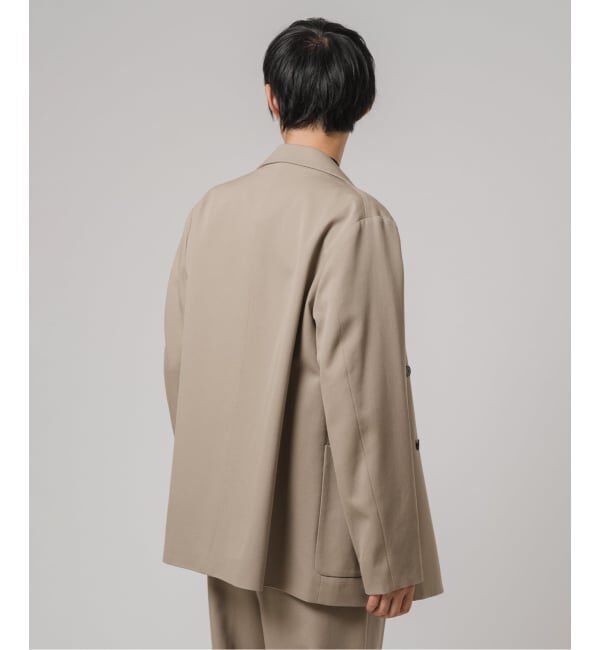 EDIFICE「VISTO ギャバ ダブル ジャケット【セットアップ着用可】」|テーラードジャケット|