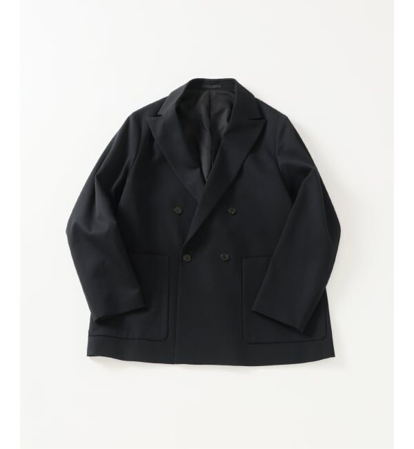 EDIFICE「VISTO ギャバ ダブル ジャケット【セットアップ着用可】」|テーラードジャケット|
