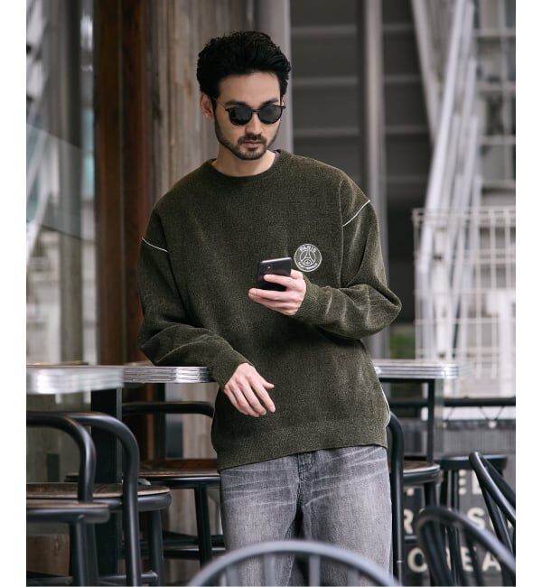 Paris Saint-Germain「【Paris Saint-Germain / パリ・サン＝ジェルマン】 JP Mall knit pullover」|ニット・セーター|