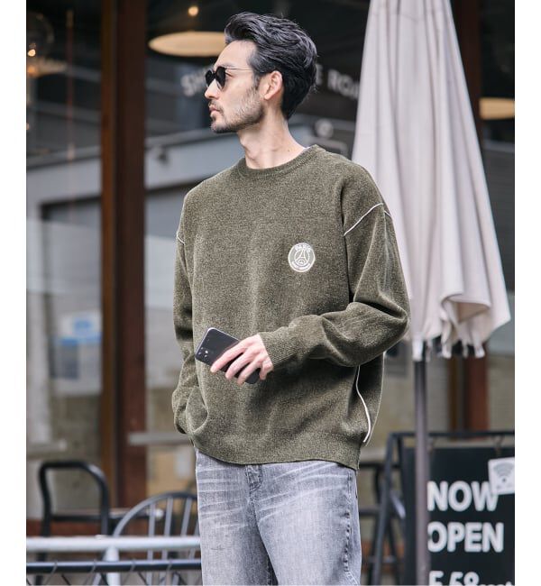 Paris Saint-Germain「【Paris Saint-Germain / パリ・サン＝ジェルマン】 JP Mall knit pullover」|ニット・セーター|