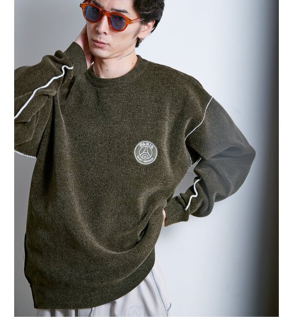 Paris Saint-Germain「【Paris Saint-Germain / パリ・サン＝ジェルマン】 JP Mall knit pullover」|ニット・セーター|