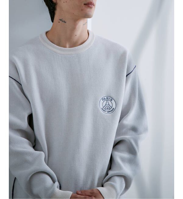 Paris Saint-Germain「【Paris Saint-Germain / パリ・サン＝ジェルマン】 JP Mall knit pullover」|ニット・セーター|ホワイト