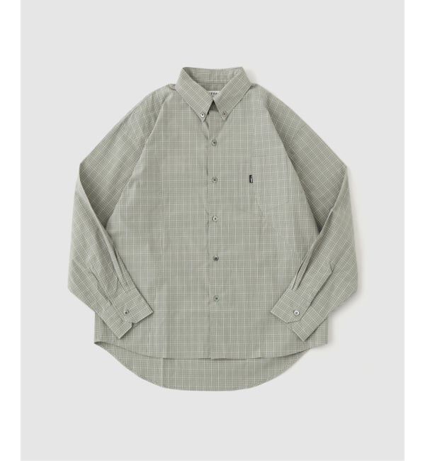 PULP「JIEDA / ジエダ CHECK SWITCHING SHIRT」|シャツ・ブラウス|グリーン
