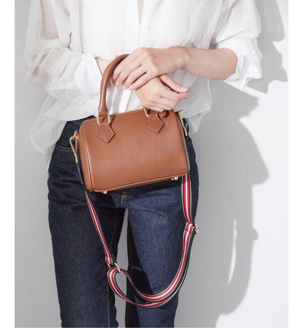 journal standard L'essage「《別注》【AULENTTI/オウレンティ】ストラップツキBAG：ショルダーバッグ」|ショルダー・メッセンジャー|キャメル