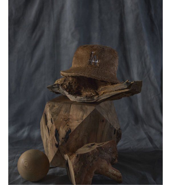 JOURNAL STANDARD「NEW ERA / 別注 POLARTEC HIGH LOFT Bucket LA Dodgers」|ハット|ベージュ