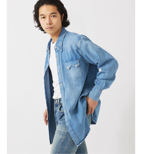 JOURNAL STANDARD relume「LEVI'S(R) VINTAGE CLOTHING/リーバイス SHORTHORN SAWTOOTH INDIGO COSMOS」|シャツ・ブラウス|