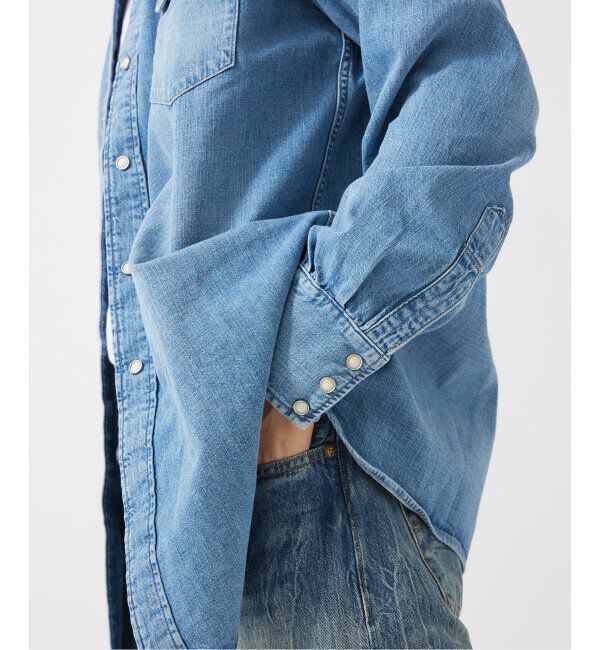 JOURNAL STANDARD relume「LEVI'S(R) VINTAGE CLOTHING/リーバイス SHORTHORN SAWTOOTH INDIGO COSMOS」|シャツ・ブラウス|