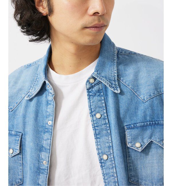 JOURNAL STANDARD relume「LEVI'S(R) VINTAGE CLOTHING/リーバイス SHORTHORN SAWTOOTH INDIGO COSMOS」|シャツ・ブラウス|
