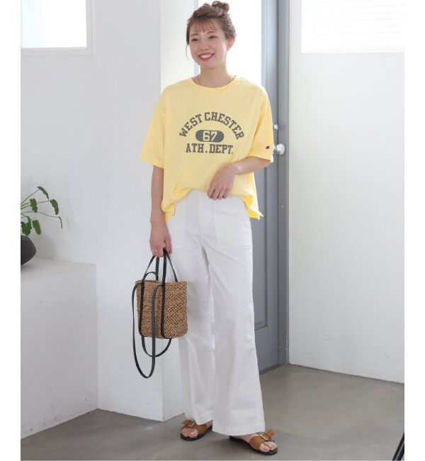 JOURNAL STANDARD relume「別注【Champion/チャンピオン】26/s Jersey Tee：Tシャツ」|Tシャツ・カットソー|