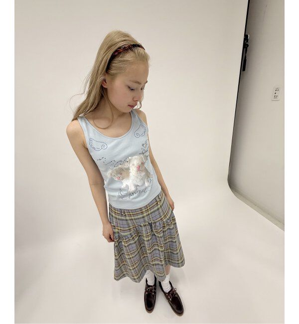 Oriens JOURNAL STANDARD「【Mika.I&times;Oriens】プリントタンクトップ」|タンクトップ|