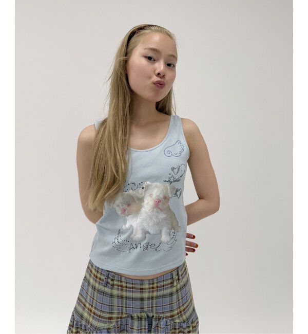 Oriens JOURNAL STANDARD「【Mika.I&times;Oriens】プリントタンクトップ」|タンクトップ|