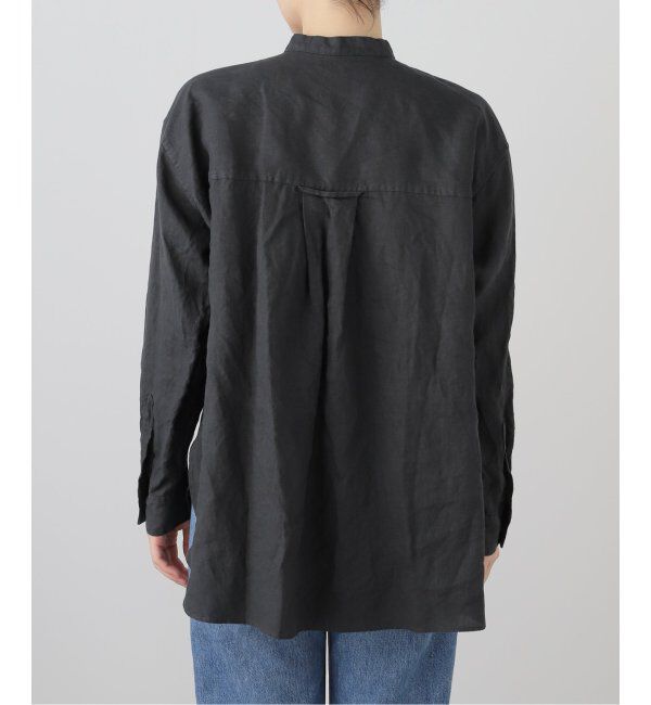 journal standard luxe「リネン スタンドカラーシャツ」|シャツ・ブラウス|