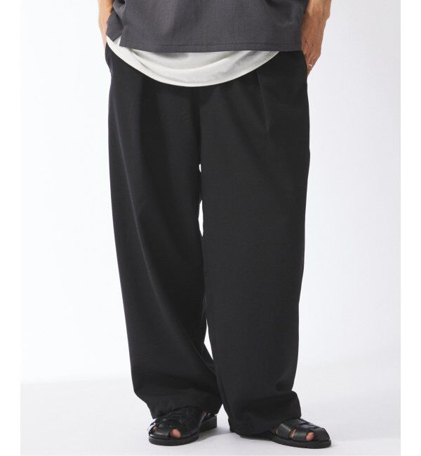 JOURNAL STANDARD relume「トロピカルポリ オーバー パンツ」|スラックス|