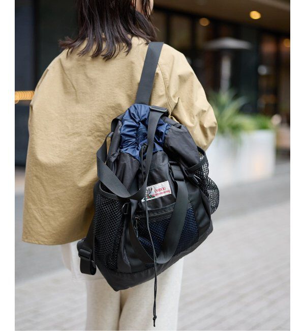 JOURNAL STANDARD「《WEB限定追加》【CARIBOU MOUNTAINEERING】LIGHT WEIGHT PACK TOTE」|リュック|ブラック