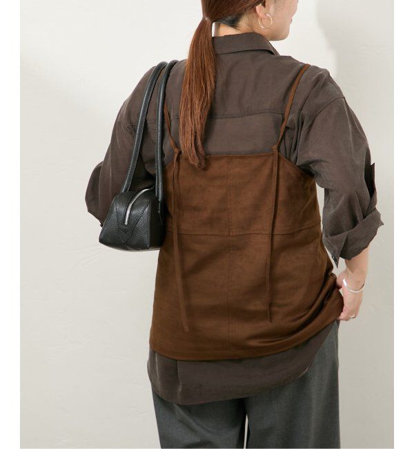 JOURNAL STANDARD「フェイクスエードキャミ」|シャツ・ブラウス|