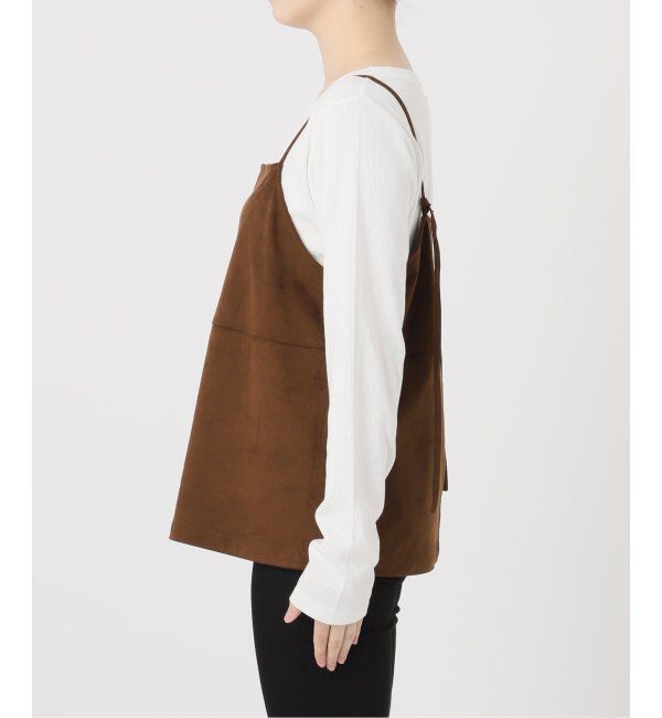 JOURNAL STANDARD「フェイクスエードキャミ」|シャツ・ブラウス|