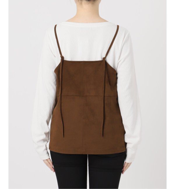 JOURNAL STANDARD「フェイクスエードキャミ」|シャツ・ブラウス|