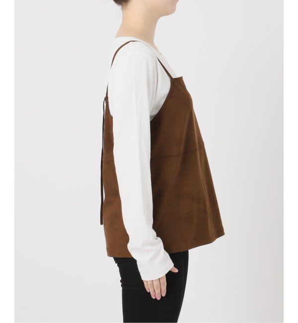 JOURNAL STANDARD「フェイクスエードキャミ」|シャツ・ブラウス|