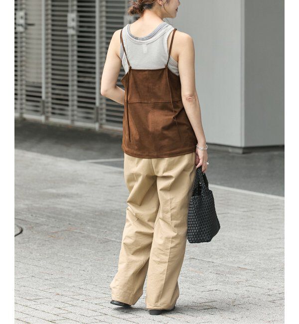 JOURNAL STANDARD「フェイクスエードキャミ」|シャツ・ブラウス|