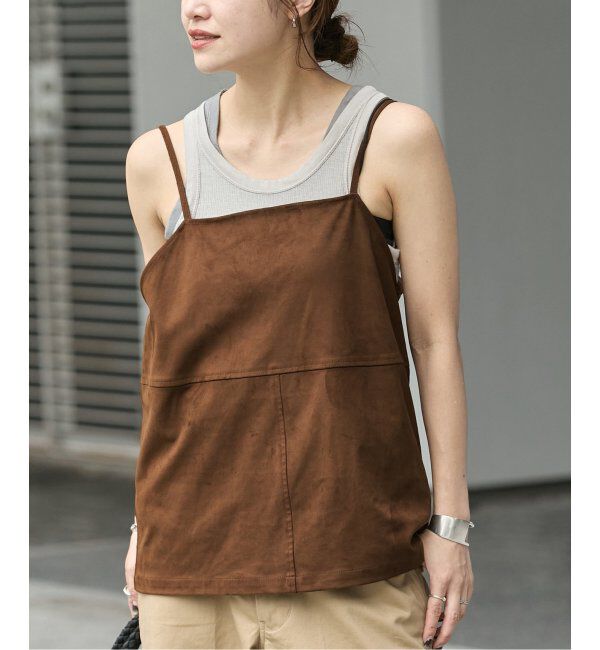 JOURNAL STANDARD「フェイクスエードキャミ」|シャツ・ブラウス|